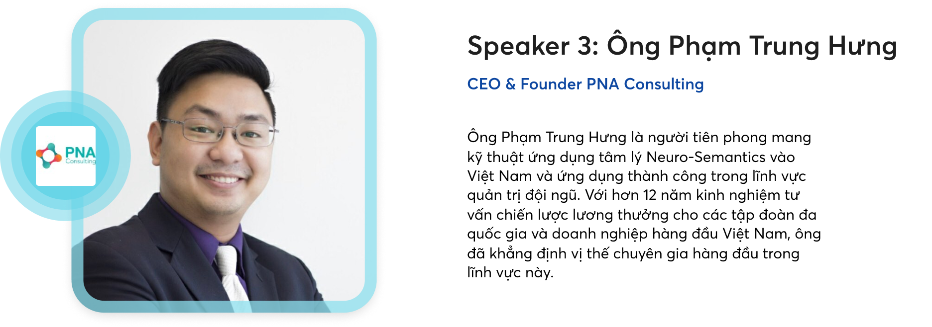 Diễn giả Phạm Trung Hưng